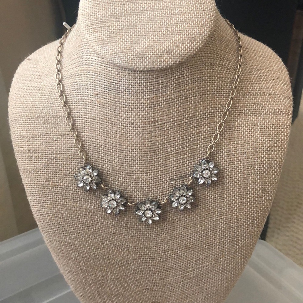 Chloe + Isabel gold and crystal necklace